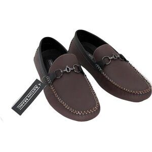 Aston Marc Men's Bit Loafers Renton Brown Driving Moccasins US 11M EU 44